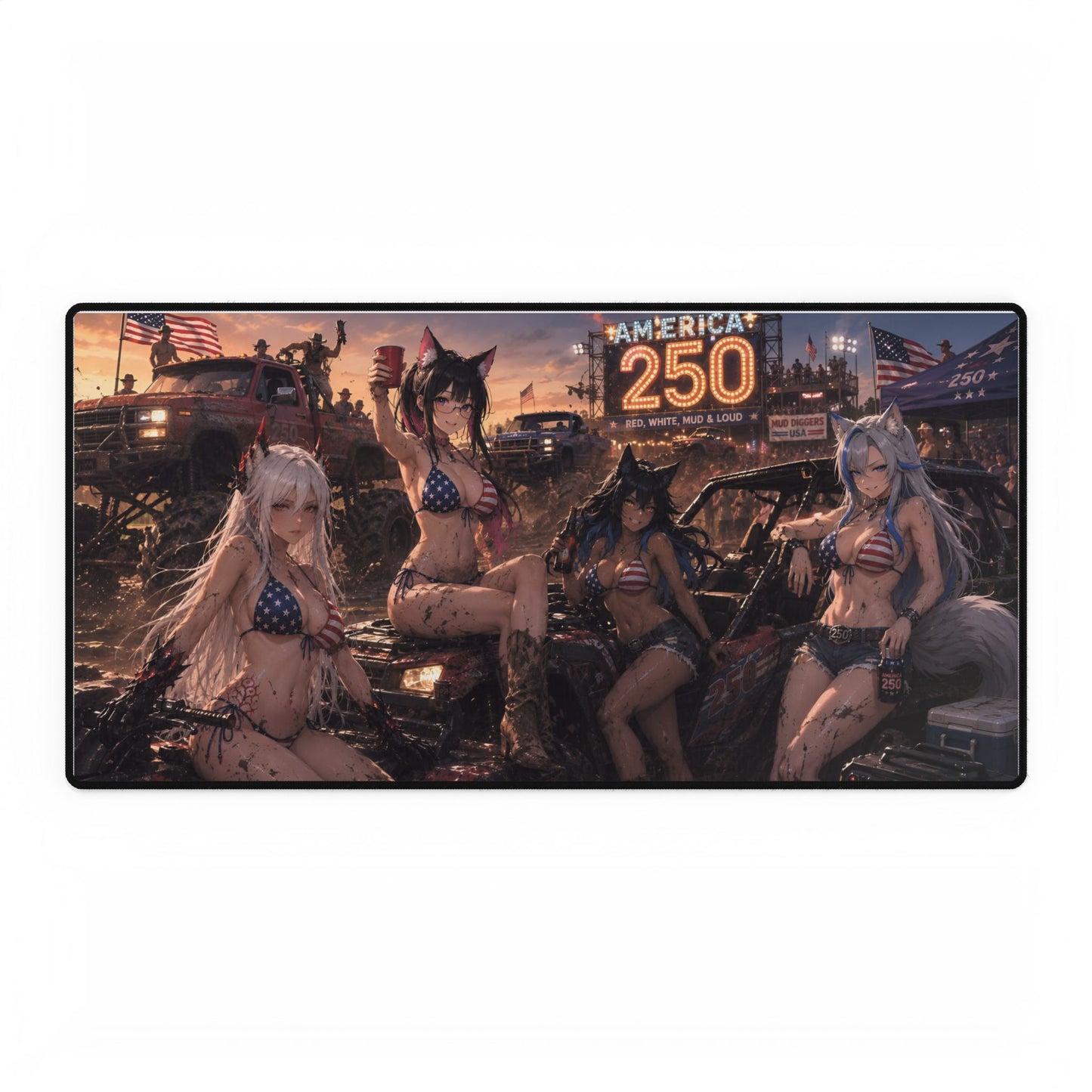 Nekura Family Muddin' Mousepad