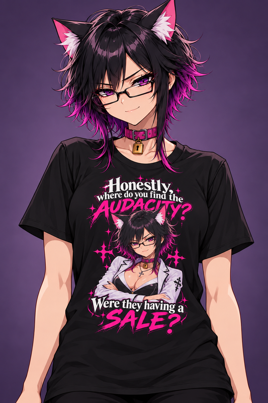 Director Nova - Where Do You Find The Audacity - T-shirt